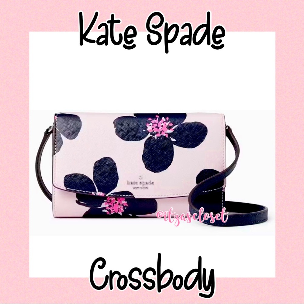 Kate Spade Laurel Way Grand Flora Addison Crossbody Bag Purse NWT